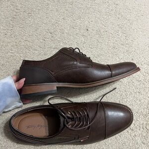 Tommy Hilfiger Men's Dark Brown Oxfords